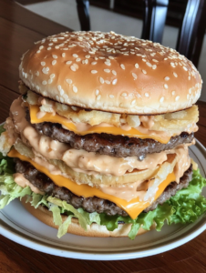 Homemade Big Macs