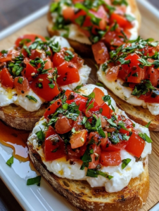 Burrata Bruschetta Recipe