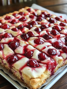 Cherry Bars Recipe