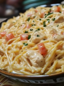 Creamy Chicken Spaghetti Recipe