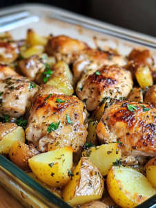 Chicken and Potato Bake Recipe