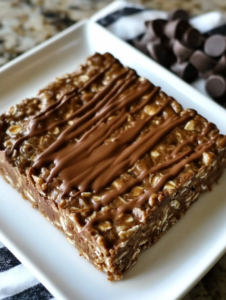 Chocolate Banana Oat Bars
