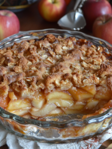 Deep Dish Apple Crisp Recipe