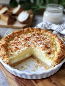 French Coconut Pie Recipe