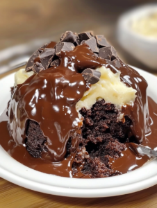 Hot Fudge Chocolate Pudding Cake
