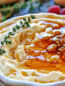 Hot Honey Cream Cheese Dip