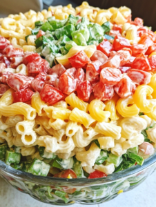 Layered Pasta Salad