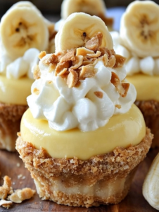 Mini Banana Cream Pies Recipe