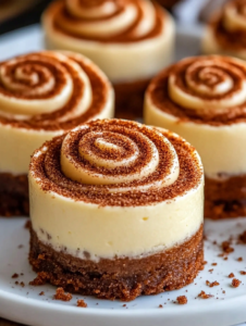 Mini Cinnamon Roll Cheesecakes: A Perfect Sweet Treat