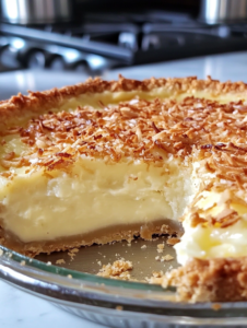 Old Fashioned Coconut Cream Pie