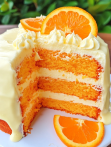 Orange Creamsicle Cake