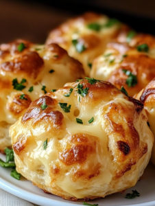 Pillsbury Biscuit Garlic Butter Cheese Bombs