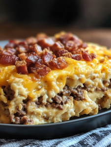 Savory Crack Breakfast Casserole