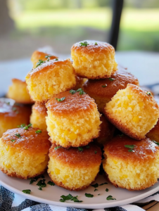 Southern-Style Honey Butter Cornbread Poppers