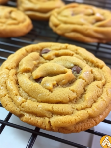 Thick and Chewy Peanut Butter Cookies