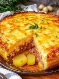 Torta di Carne Macinata e Patate