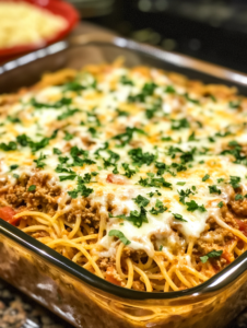 Baked Cream Cheese Spaghetti