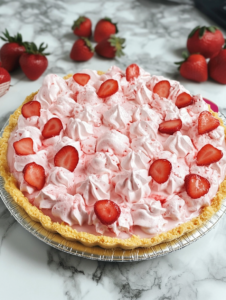 Strawberry Icebox Pie Recipe