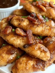 Bacon Brown Sugar Chicken Tenders