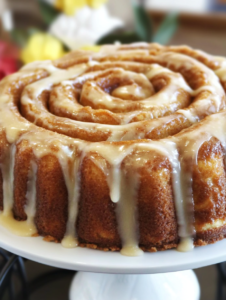 Big Mama’s Cinnamon Roll Cake