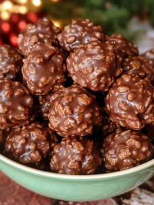 Chocolate Rice Krispie Balls