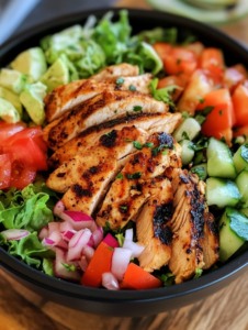 Grilled Chicken Salad Bowl