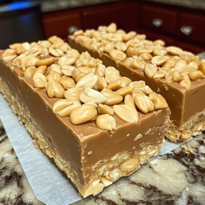 Decadent Homemade Payday Candy Bars
