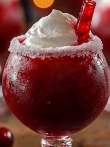 Cherry Rum and Coke Slushie