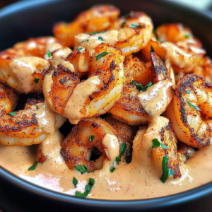 Crispy Cajun Shrimp with Creamy Sauce