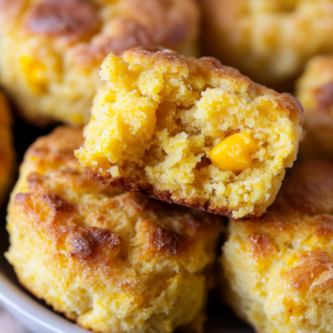 Cornbread Butter Swim Biscuits