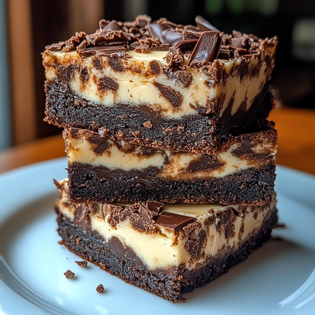Toffee Cheesecake Brownies
