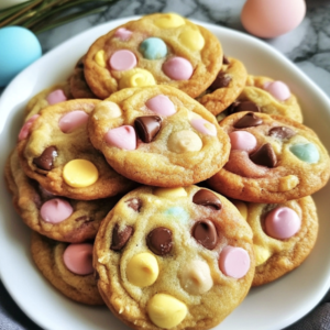 Decadent Easter Chocolate Chip Cookies