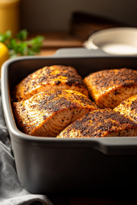 Oven-Baked Blackened Salmon