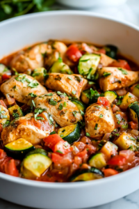 Tex-Mex Chicken and Zucchini