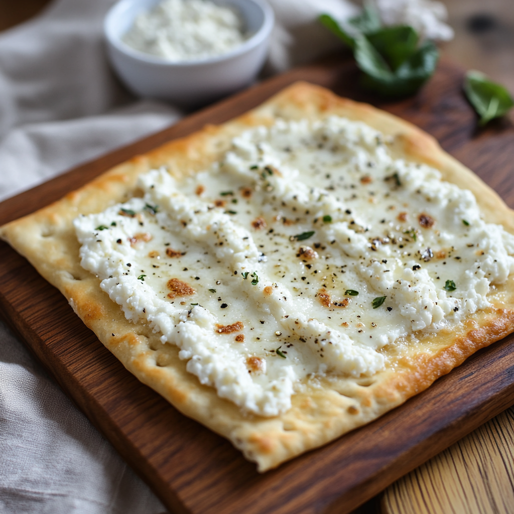 Cottage Cheese Flatbread Recipe