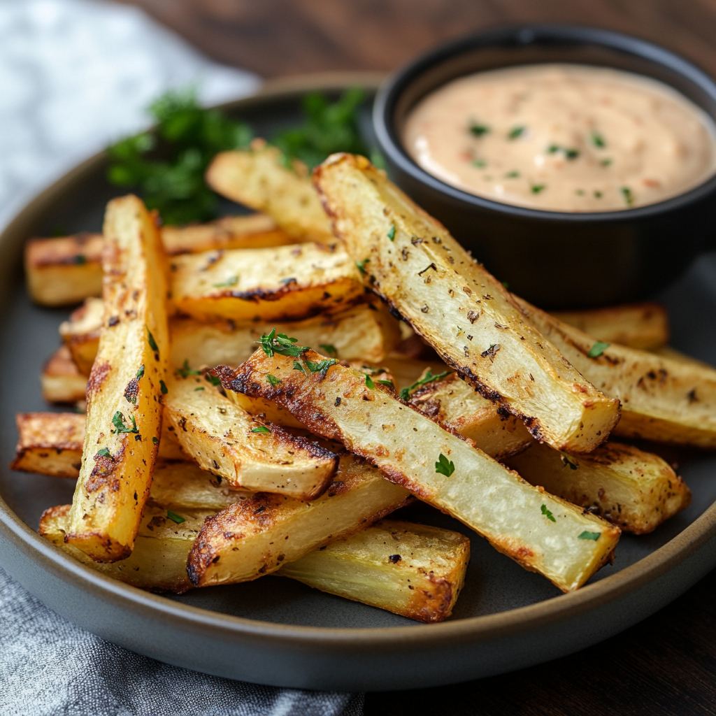 Kohlrabi Fries Recipe