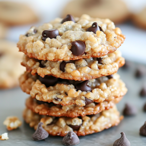 Rice Krispie Chocolate Chip Cookies