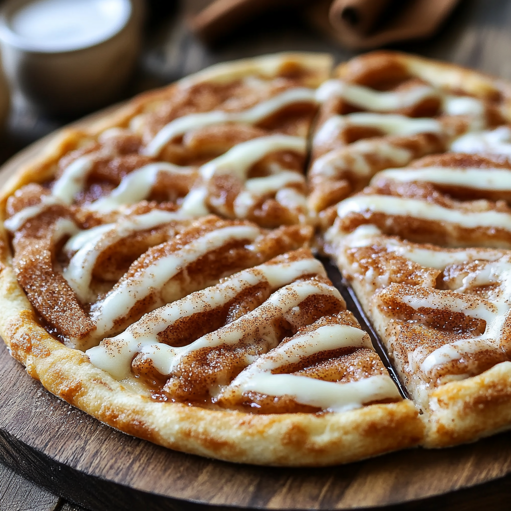 Cinnamon Sugar Pizza