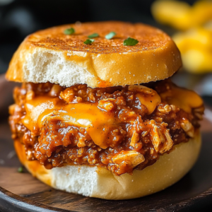 Cajun Chicken Sloppy Joes – Spicy Melt Sandwich Recipe