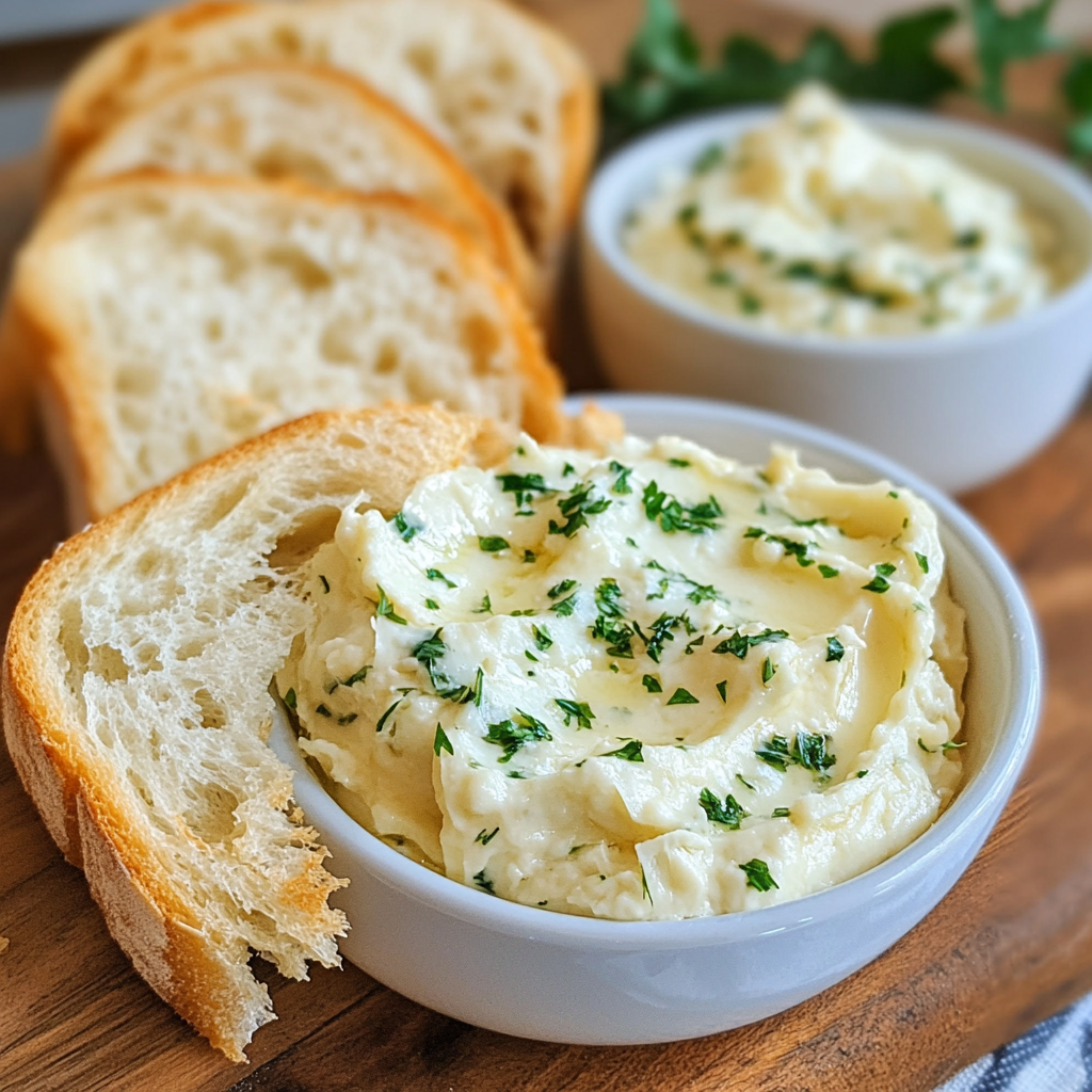 Easy Homemade Garlic Bread Spread