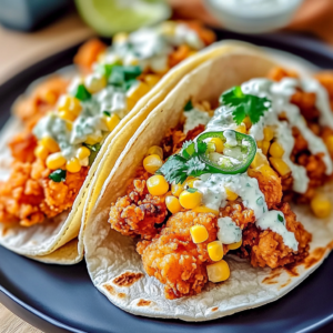 The Ultimate Guide to Fried Chicken Street Corn Tacos with Jalapeño Lime Ranch