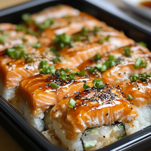 Salmon Sushi Bake: A Cozy Twist on a Classic