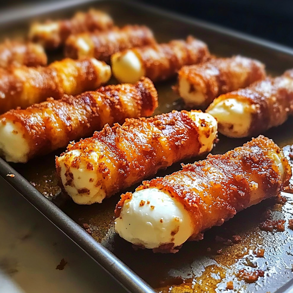 bacon-wrapped -mozzarella-sticks