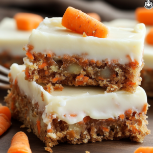 Irresistibly Delicious Carrot Cake Bars