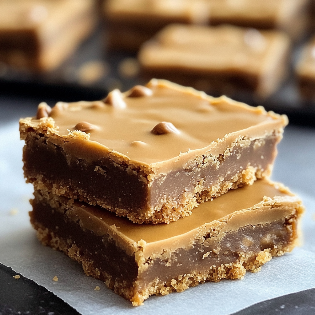 Peanut Butter Lunch Lady Cookie Bars