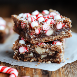 Peppermint Gooey Bars