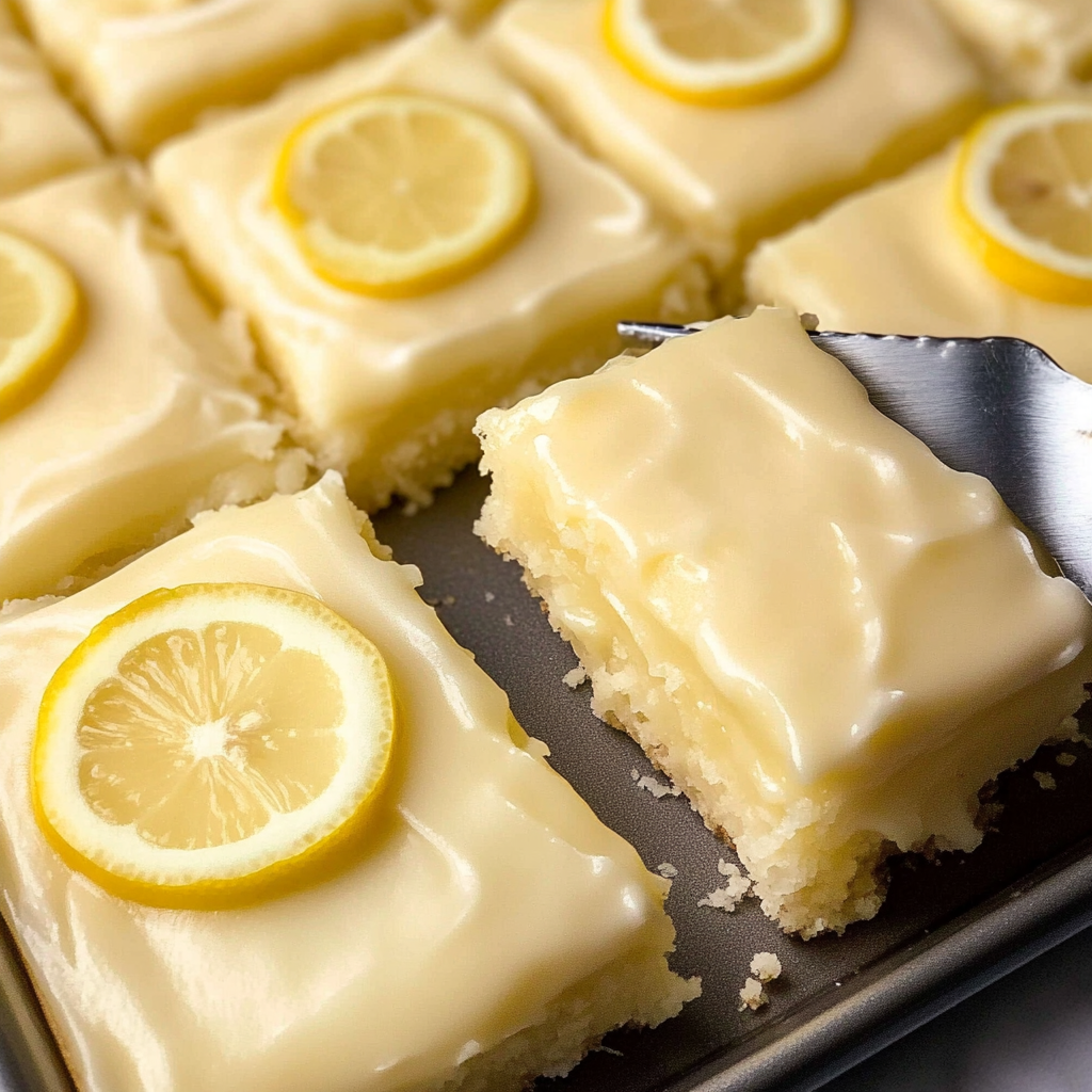 Lemon Sheet Cake
