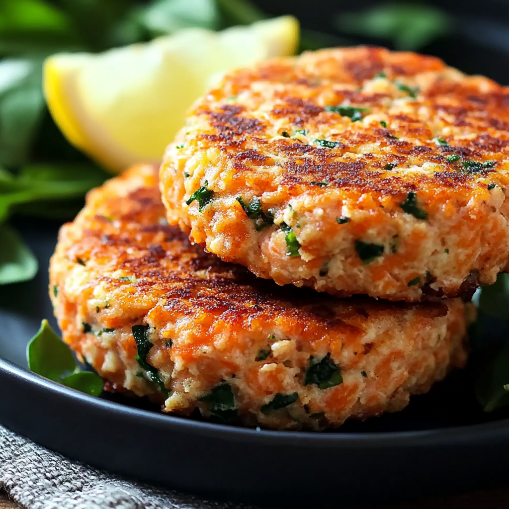 Mediterranean Salmon Patties
