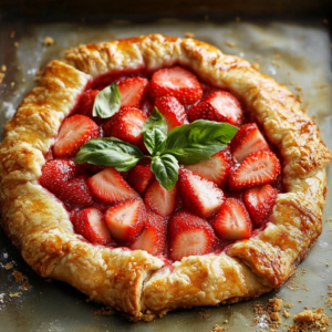 Rustic Rhubarb Galette – Grandma Style