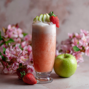 CREAMY STRAWBERREY APPLE PUNCH